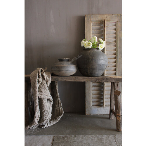 Zijden Ranonkel bundel cream 38 cm 