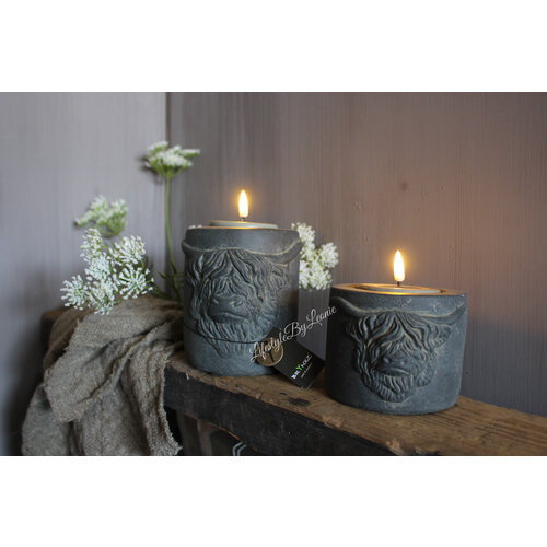 Brynxz waxinelichthouder Hooglander Vintage 8 cm  Brynxz waxinelichthouder Hooglander Vintage 8 cm