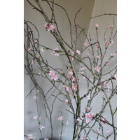 Zijden tak Blossom sakura Light pink 115 cm