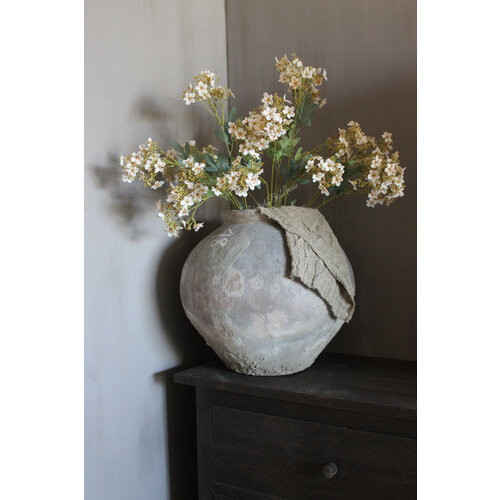 Brynxz zijden tak Baby's Breath creme 80 cm 