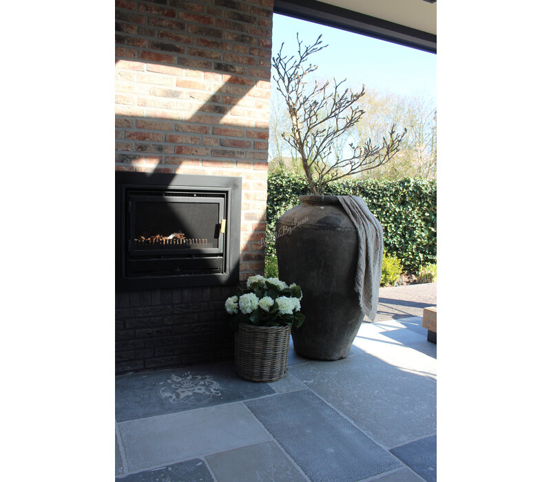 Brynxz ronde rotan mand 36 x 34 cm