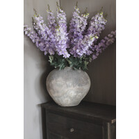 Brynxz zijden tak Delphinium pastel paars 105 cm