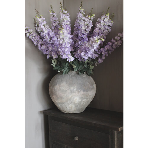 Brynxz zijden tak Delphinium pastel paars 105 cm 