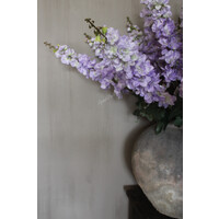 Brynxz zijden tak Delphinium pastel paars 105 cm