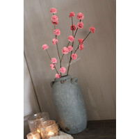 Namaak Pompom tak pink 100 cm