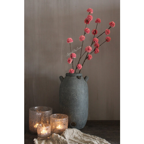 Namaak Pompom tak pink 100 cm 