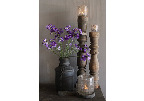 Zijden tak Delphinium purple 83 cm