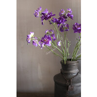 Zijden tak Delphinium purple 83 cm