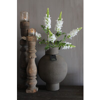 Zijden tak Lupine white 77 cm