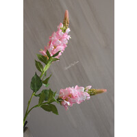 Zijden tak Lupine light pink 77 cm