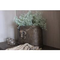 Brynxz ovale pot met ram 40 x 24 x 25 cm