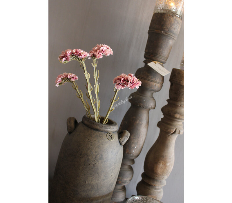 Brynxz zijden namaak tak Statice pink 64 cm