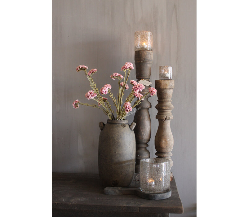 Brynxz zijden namaak tak Statice pink 64 cm