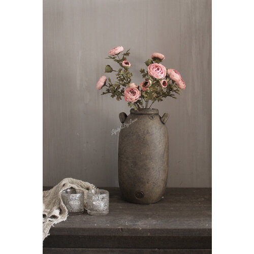 Brynxz zijden tak Ranonkel pink 75 cm 