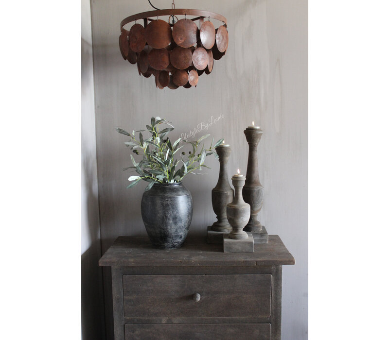 Aura Peeperkorn houten kandelaar Auray 51 cm