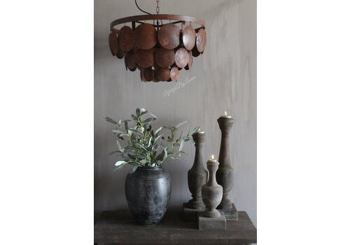 Aura Peeperkorn Aura Peeperkorn houten kandelaar Auray 51 cm