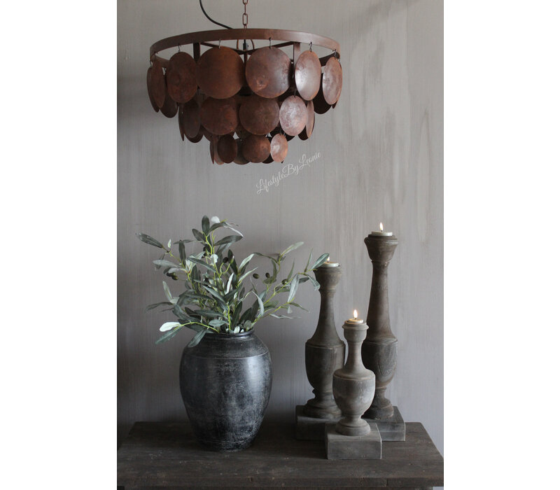 Aura Peeperkorn houten kandelaar Auray 51 cm