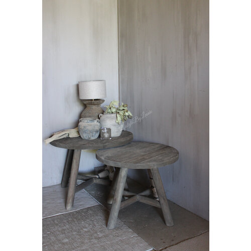 Aura Peeperkorn set round coffee table 50/60 cm 