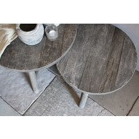 Aura Peeperkorn set round coffee table 50/60 cm