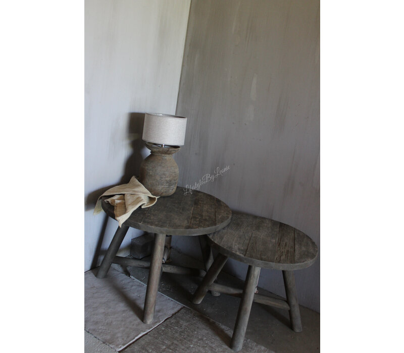 Aura Peeperkorn set round coffee table 50/60 cm