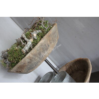 Indiase schaal etagère 2-laags 57 cm