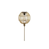 Solar LED lamp prikker Bol naturel 80 cm