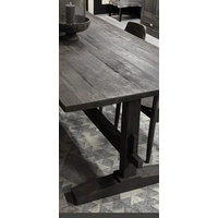 Luksa eettafel antique grey Thomas