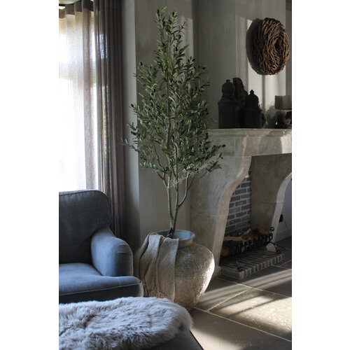 Namaak olijfboom Olea zwarte olijf 200 cm 