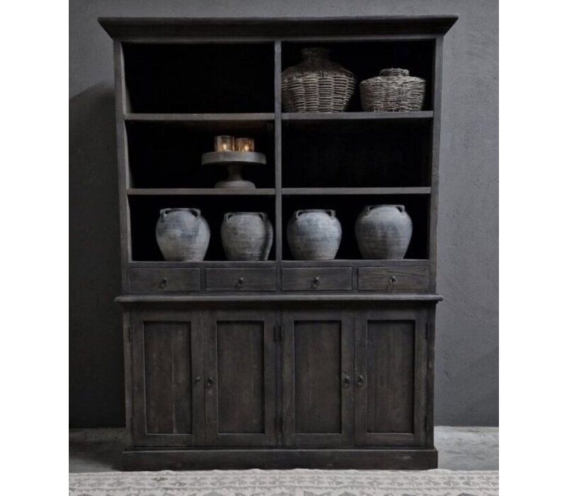 Buffetkast Abel Antique grey 225 cm