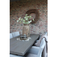 Namaak tak Dille/Fluitekruid white 80 cm