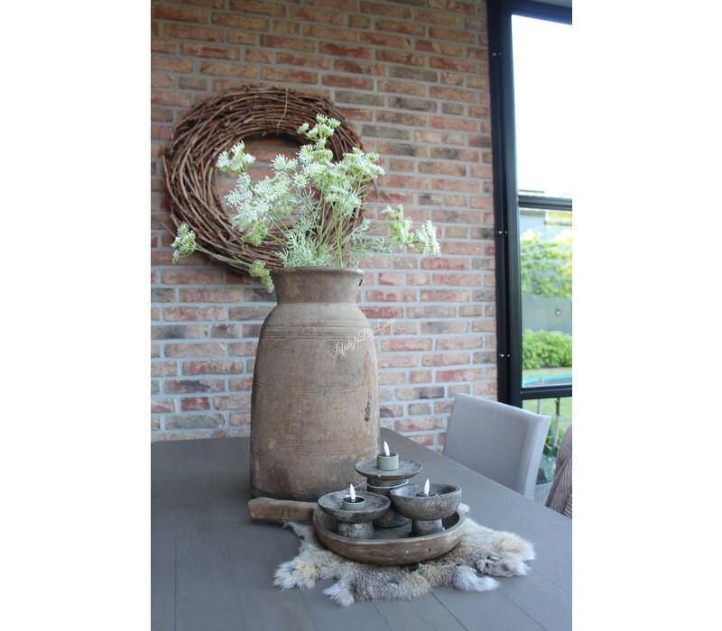 Namaak tak Dille/Fluitekruid white 80 cm