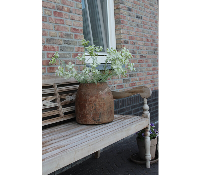 Namaak tak Dille/Fluitekruid white 80 cm