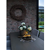 Solar LED waxinelichtjes Olive - 3 stuks