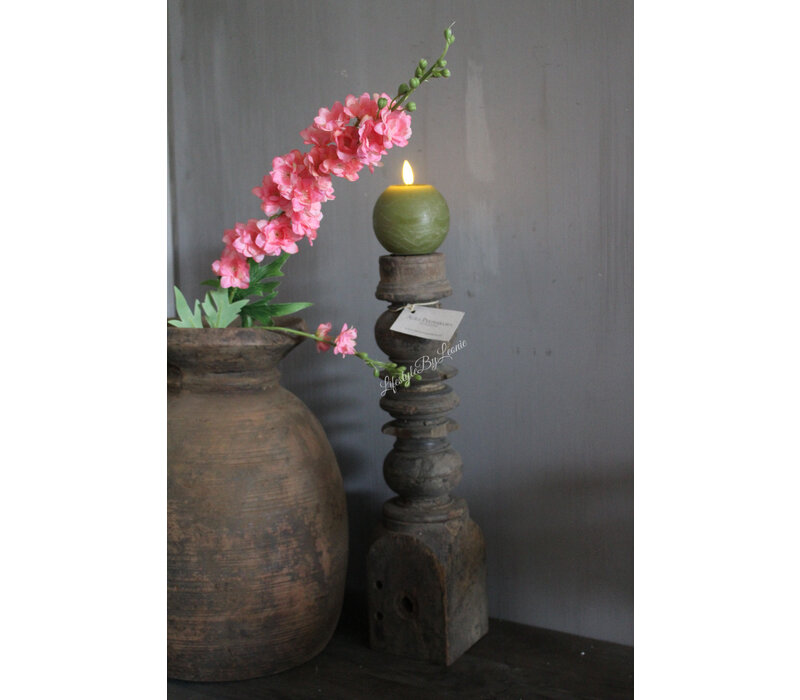 Namaak tak Delphinium pink 80 cm