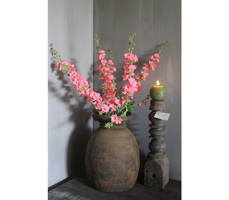 Namaak tak Delphinium pink 80 cm