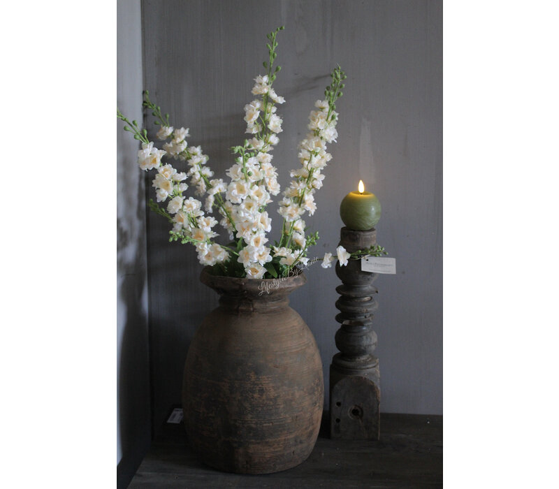 Namaak tak Delphinium cream 80 cm