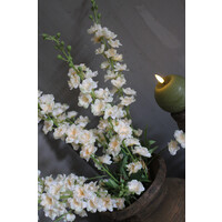 Namaak tak Delphinium cream 80 cm