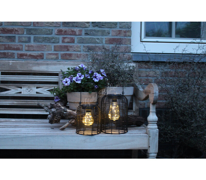 Hanglamp LED solar Dara 20 x 15 cm