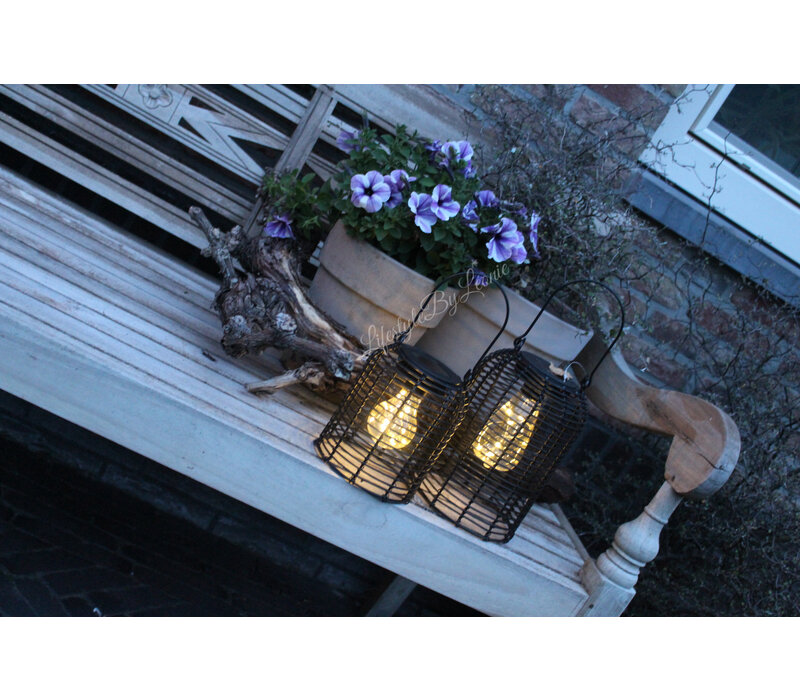Hanglamp LED solar Dara 19 x 13 cm