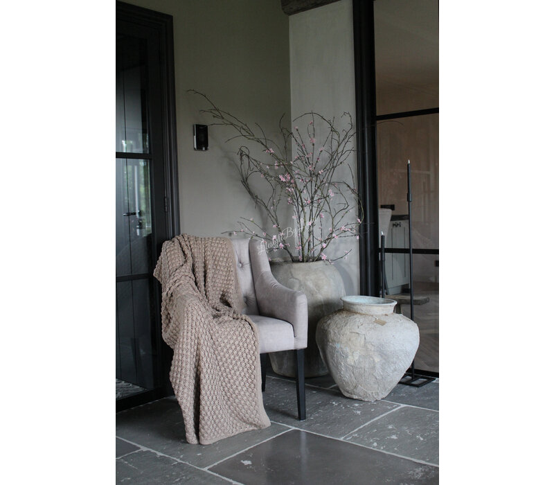SILT woondeken / plaid Bergen beige