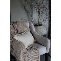 SILT woondeken / plaid Bergen beige