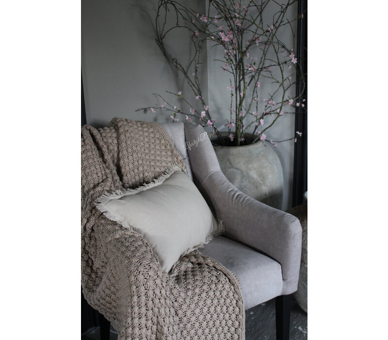 SILT woondeken / plaid Bergen beige