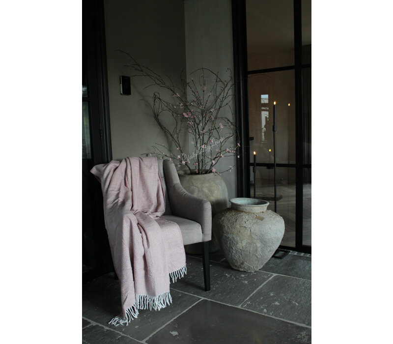 SILT woondeken / plaid Amsterdam light pink