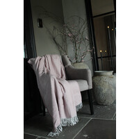 SILT woondeken / plaid Amsterdam light pink