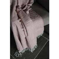 SILT woondeken / plaid Amsterdam light pink