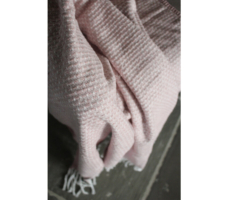 SILT woondeken / plaid Amsterdam light pink