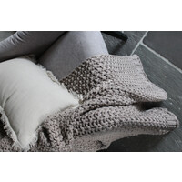 SILT woondeken / plaid Bilbao beige 170 x 130 cm