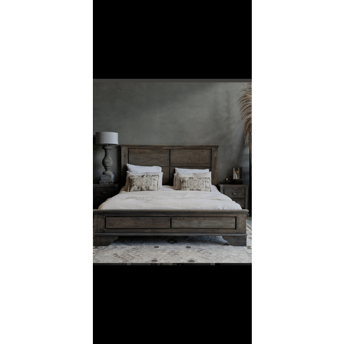LUKSA bed / ledikant Britt Antique grey 