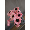 Namaak bosje gerbera germini Pink 10stuks