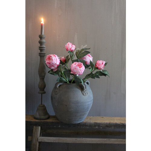 Namaak pioenrozen in pot Pink 44 cm 